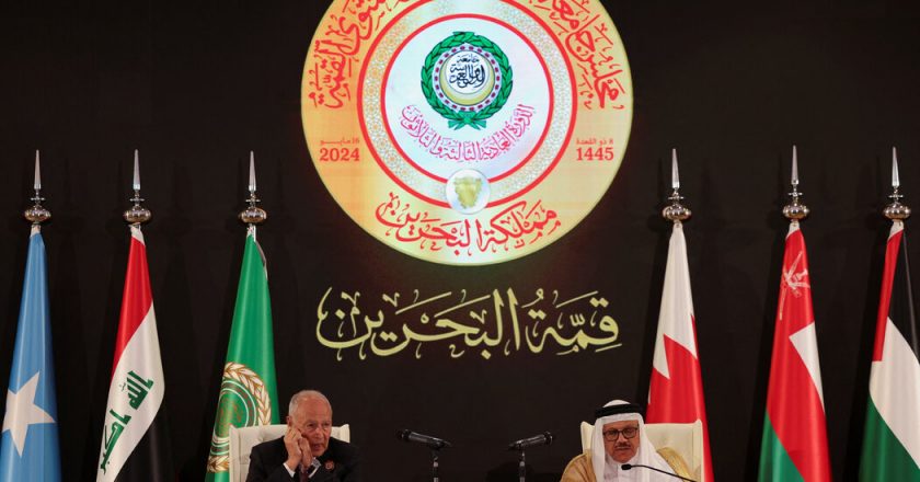 The Arab League calls for UN peacekeepers in Gaza and the West Bank