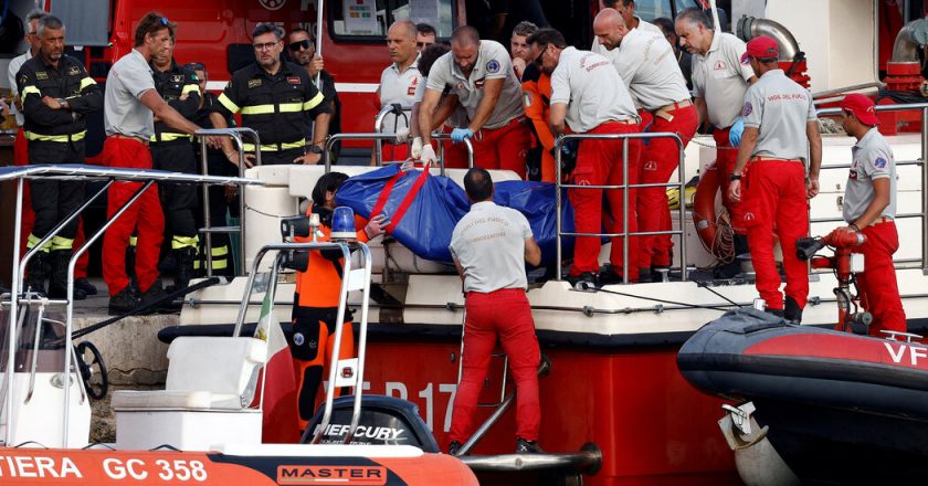 The sinking of the Lynch yacht off the coast of Sicily proves as shocking as it is tragic