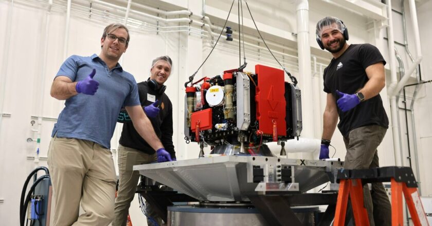 The first prospect of mining asteroids of the earth heads to launch