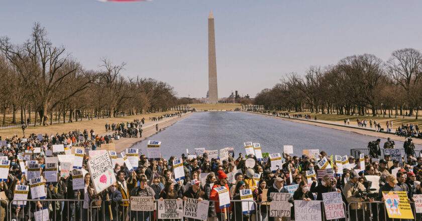 Defender Rally for Science sees a mix of science, politics and anxiety