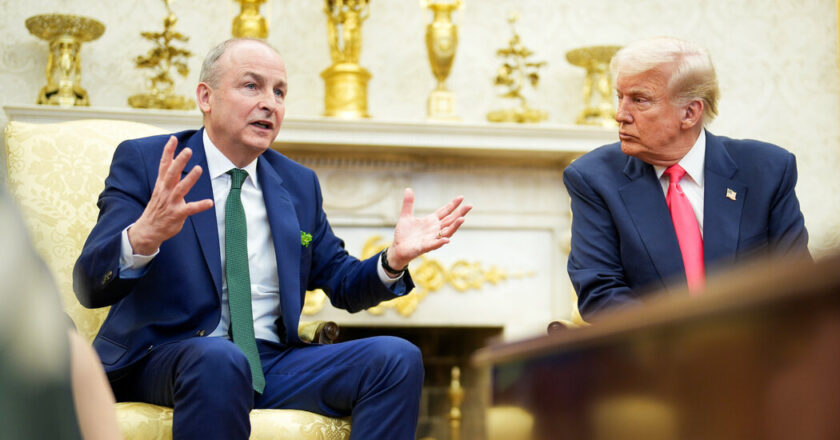 Takeaways from the visit of the Irish leader Micheál Martin with Trump