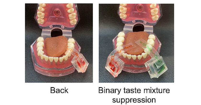 It is like virtual reality glasses for the mouth