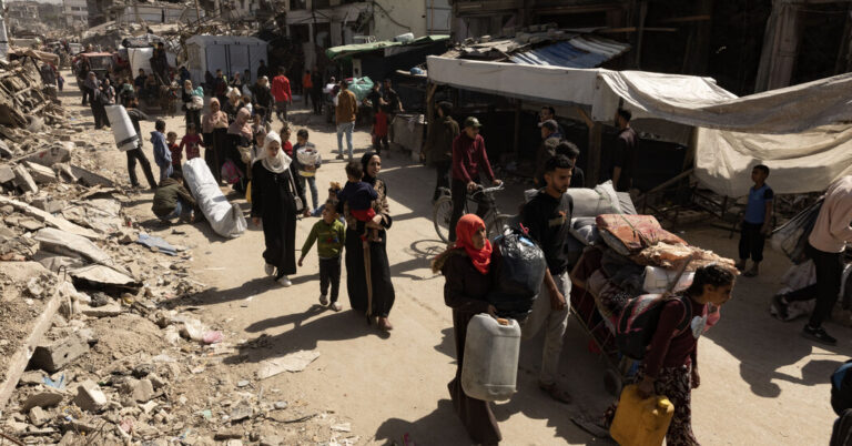 The Israeli army expands land operations to Gaza City