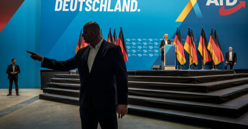 The far right AFD is tagged extremist by the German intelligence agency