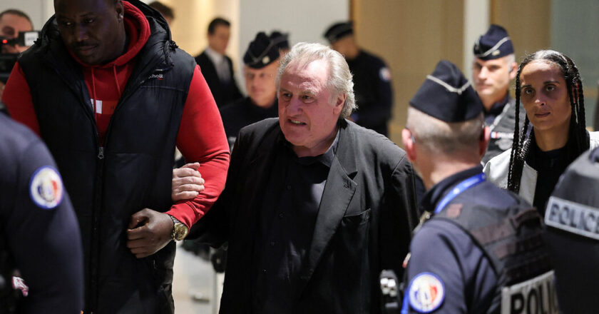 Gérard Depardieu sentenced for sexual aggression