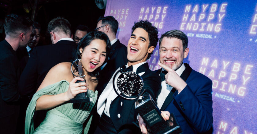 Like “perhaps happy ending” he overcome a shaky start and won great at Tonys
