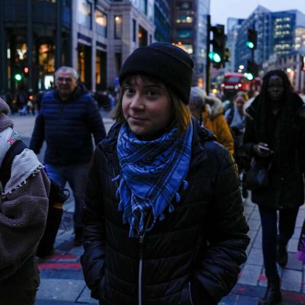 Greta Thunberg Detained During U.K. Protest for Palestine Action Inmates