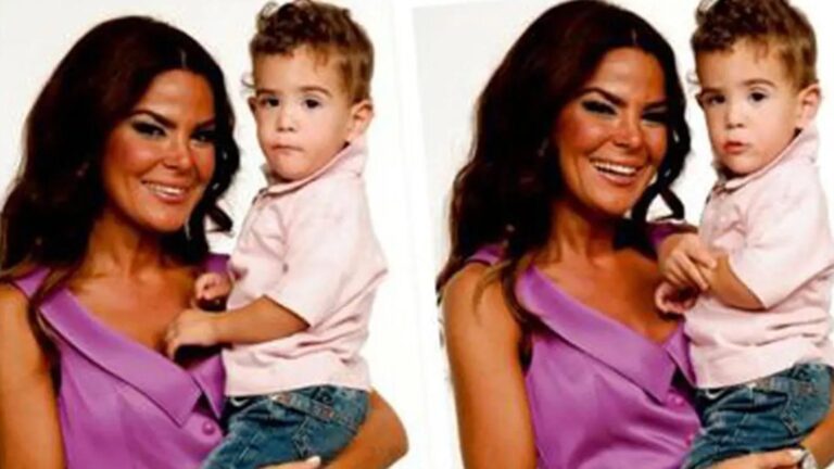 Özlem Yıldız’ın oğlu Demir liseden mezun oldu! Annesinin boyunu geçti